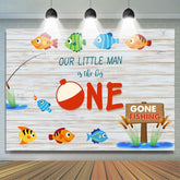 Weiss Holz 1 Junge Geburtstag Foto-Shooting Hintergrund